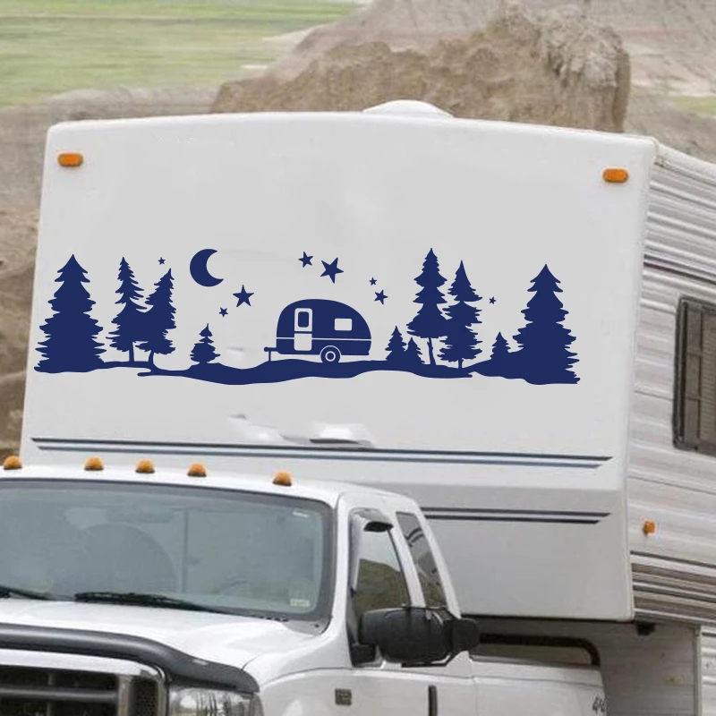 Outdoor Adventure Rv - Autocollants de voiture en vinyle grande