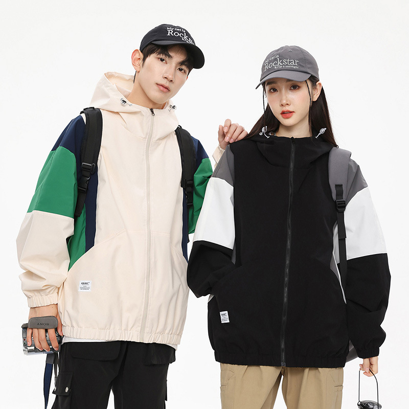 Outdoor Adventure Windbreaker - Veste coupe-vent pour homme, collection automne