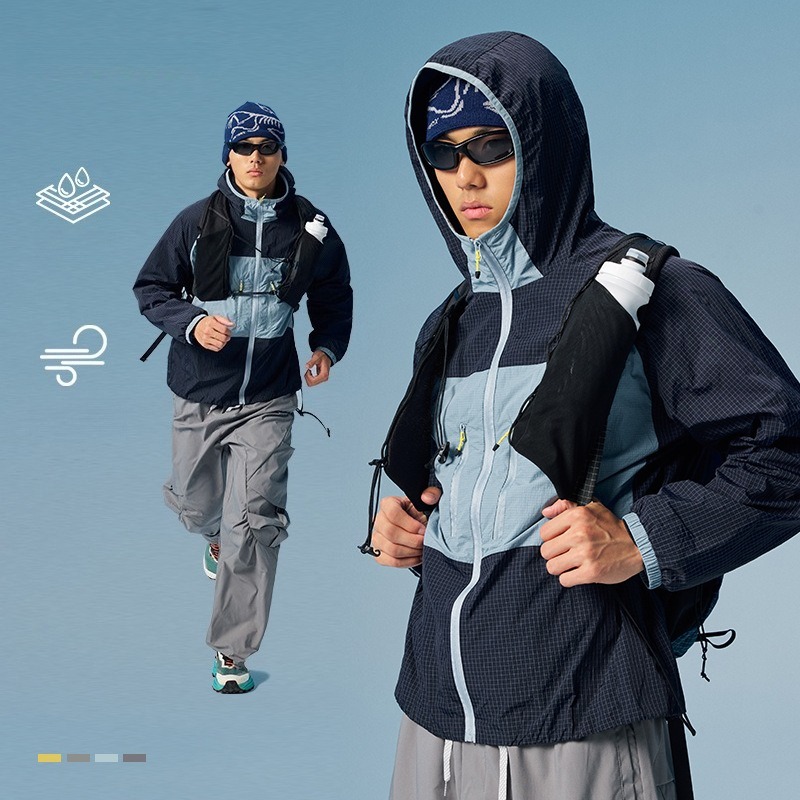 Veste coupe-vent unisexe légèr - Outdoor Adventure Windbreaker avis et prix