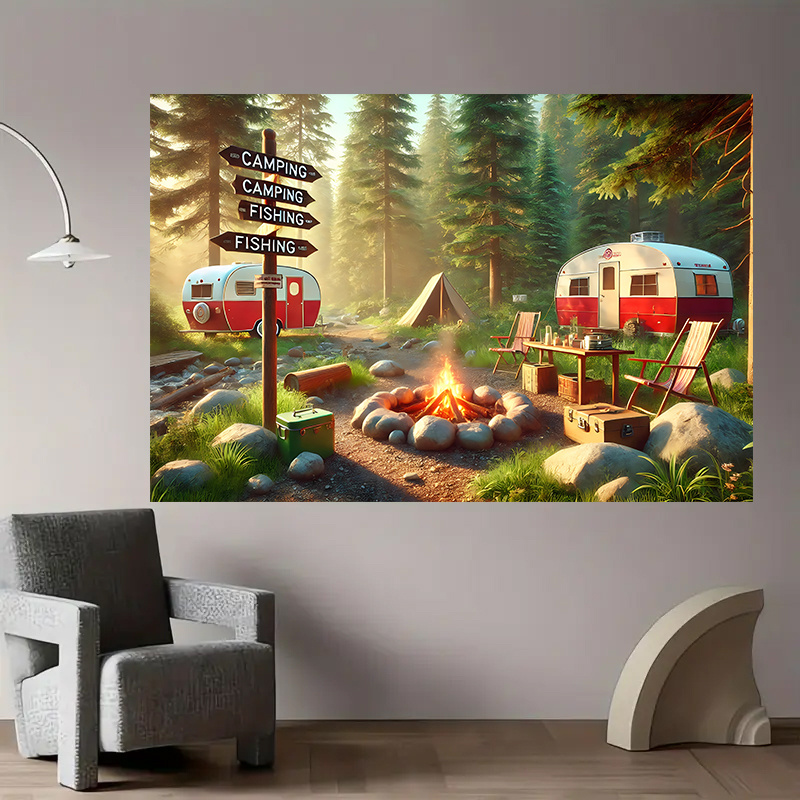 Affiche Murale Décorative pour - Outdoor Adventure Rv avis et prix