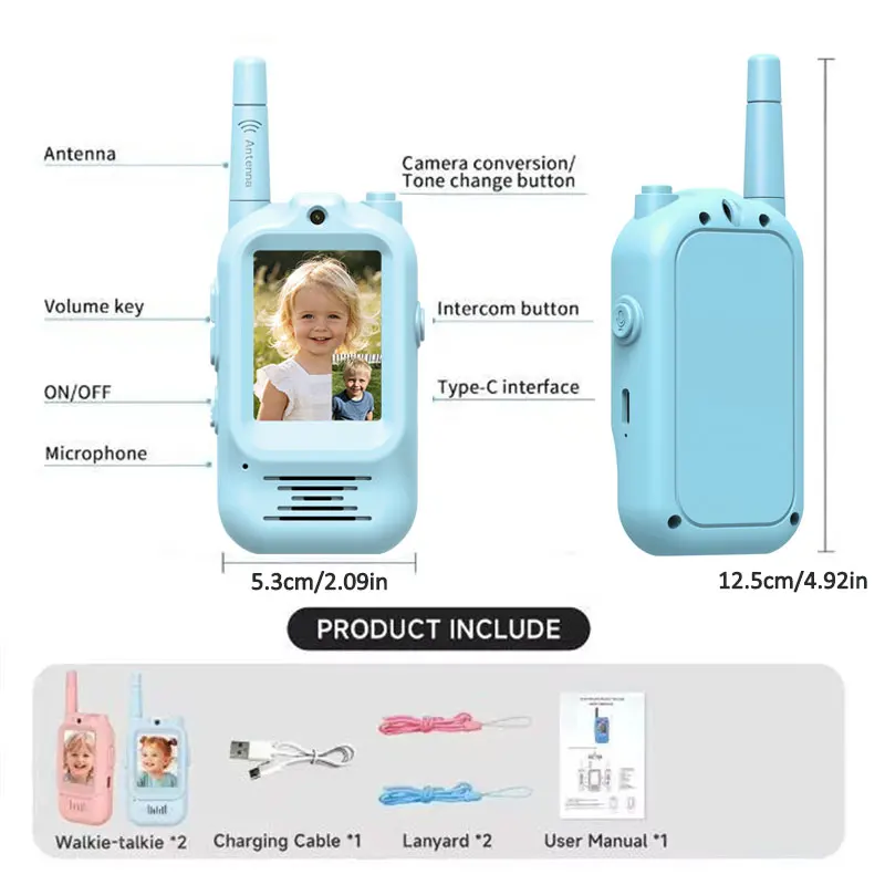 2 talkies-walkies vidéo pour e - Outdoor Adventure Video avis et prix