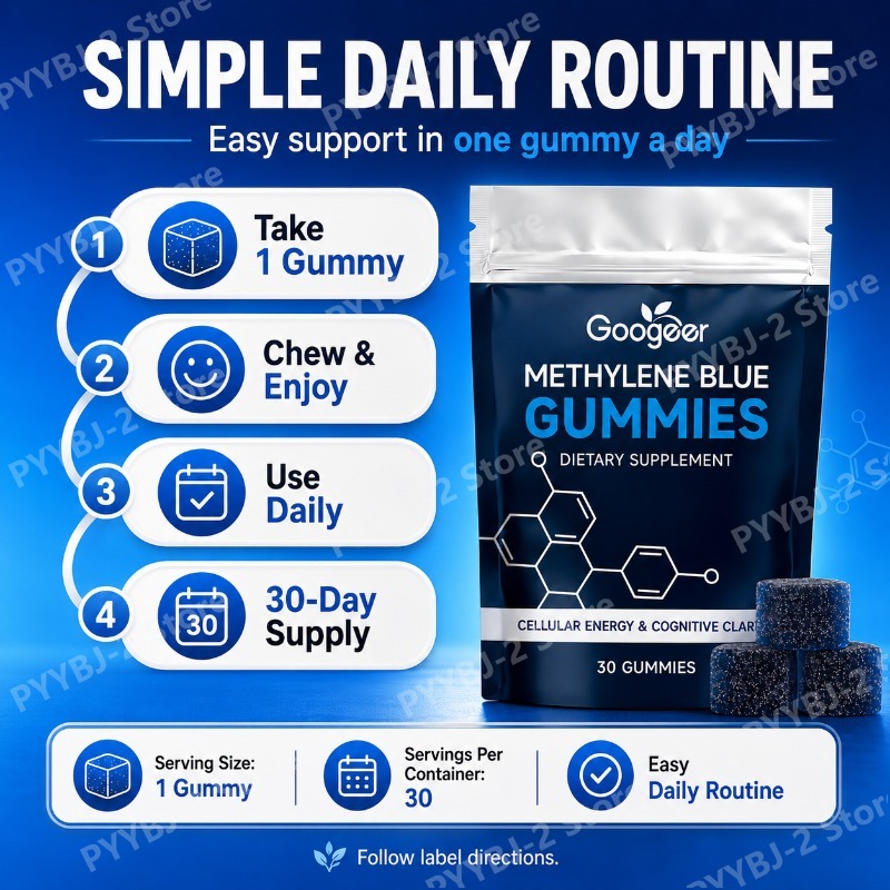 Gummies au bleu de méthylène ( - Chalk Bag Bouldering avis et prix