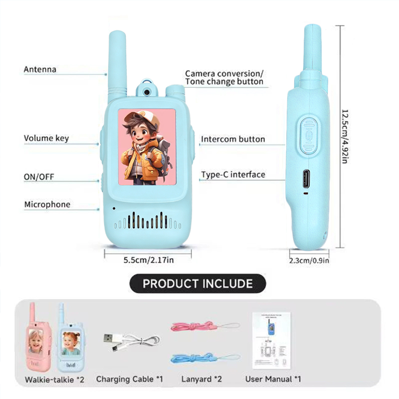 2 talkies-walkies vidéo pour e - Outdoor Adventure Video avis et prix